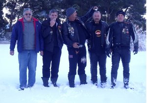 Ysterperdmanne vasgesneeu